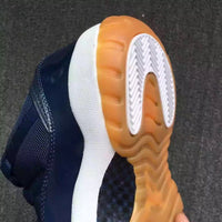 Low Top Sneakers, Navy Blue Colorway, Lace Up Design, Casual Gift for Sneaker Fans