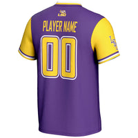 LSU Tigers NIL Pick-A-Player Lightweight Softball Jersey - Purple