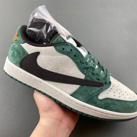Low Top Sneakers, White Black Green Colorway, Reverse Hook Design, Lace Up Design, Casual Gift for Sneaker Fans