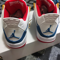 Basketball Shoes, Blue Colorway, Lace Up Design, Casual Gift for Shoe Lovers