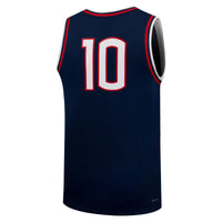 #10 UConn Huskies Replica Basketball Jersey - Navy