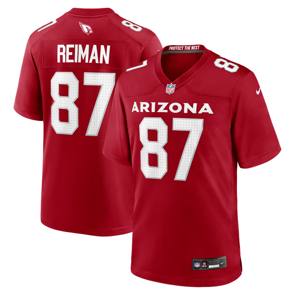 Arizona Cardinals Tip Reiman Cardinal Team Game Jersey
