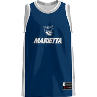 Marietta College Pioneers Lightweight Basketball Jersey - Navy