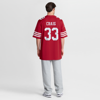 San Francisco 49ers Roger Craig Scarlet Team Retired Game Jersey