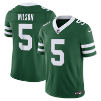 New York Jets Garrett Wilson Legacy Green Team Stitched Limited Jersey
