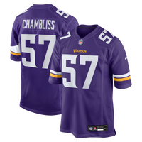 Minnesota Vikings Chaz Chambliss Purple Team Game Jersey