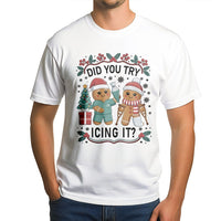 Gingerbread Icing Pun Tee, Physical Therapy Christmas T-Shirt, Humorous PT Holiday Shirt, Physical Therapist Christmas Shirt, PTA Xmas Present