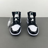 Mid Top Sneakers, White Black Silver Colorway, Lace Up Design, Casual Gift for Sneaker Fans