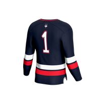UConn Huskies Lightweight Hockey Team Fashion Jersey - Navy