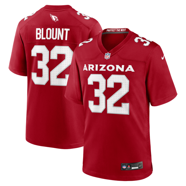 Arizona Cardinals Joey Blount Cardinal Game Jersey