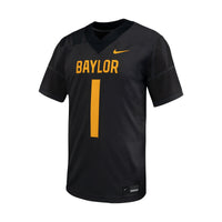 Anthracite Baylor Bears Untouchable Replica Football Jersey