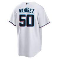 Miami Marlins Agustín Ramírez White Home Replica Jersey