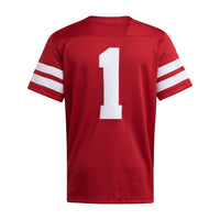 #1 Nebraska Huskers Premier Jersey - Scarlet