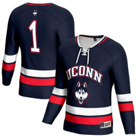 UConn Huskies Lightweight Hockey Team Fashion Jersey - Navy