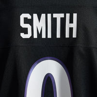 Baltimore Ravens Roquan Smith Black Alternate Game Jersey