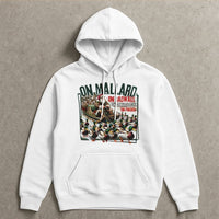 Santa Sleigh Mallard Duck Sweatshirt, Duck Hunting Christmas Hoodie, Humorous Waterfowl Hunter Pullover, Winter Hunting Graphic Hoodie