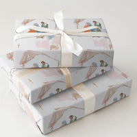 Minimalist Holy Family Gift Wrap, Watercolor Nativity Wrapping Paper, Religious Christmas Wrapping Paper, Christian Holiday Gift Wrap Roll