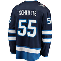 Winnipeg Jets Mark Scheifele Navy Breakaway Replica Jersey