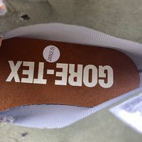 High Top Sneakers, Off White Green Brown Colorway, Lace Up Design, Casual Gift for Sneaker Fans