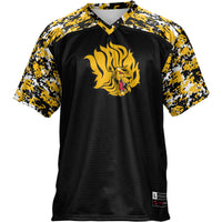 Arkansas Pine Bluff Golden Lions Football Jersey - Black