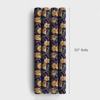 Festive Dog Holiday Gift Wrap, Golden Retriever Christmas Wrapping Paper, Adorable Puppy Holiday Wrapping Paper, Dog Lover Christmas Gift Wrap