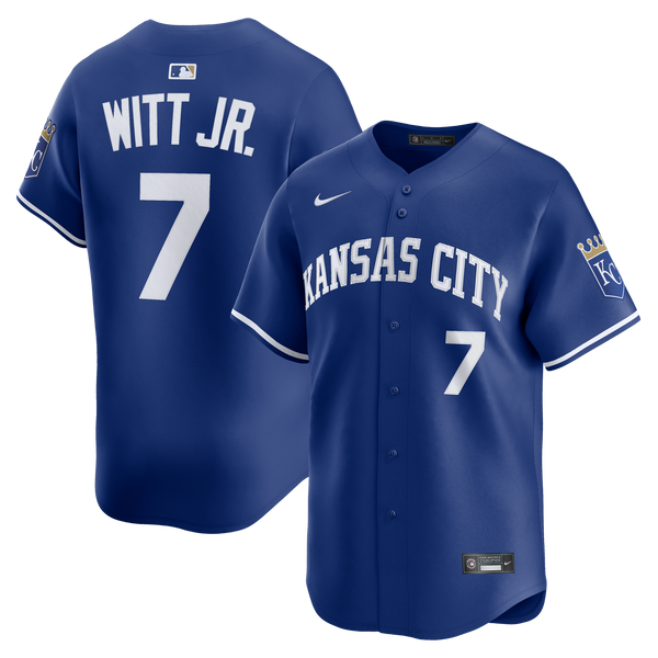 Kansas City Royals Bobby Witt Jr. Royal Alternate 2 Limited Player Jersey