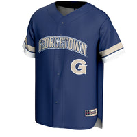 Georgetown Hoyas Spirit Baseball Jersey - Navy