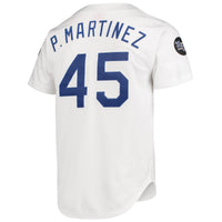 Los Angeles Dodgers Pedro Martinez White 1993 Cooperstown Collection Home Authentic Jersey
