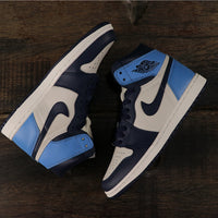 Sneakers, Blue White Colorway, Lace Up Design, Casual Gift for Sneaker Fans