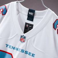 Tennessee Titans Chimere Dike White Game Jersey