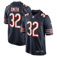 Chicago Bears Terell Smith Navy Game Jersey