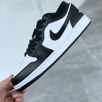 Low Top Sneakers, White Black Colorway, Lace Up Design, Casual Gift for Sneaker Fans