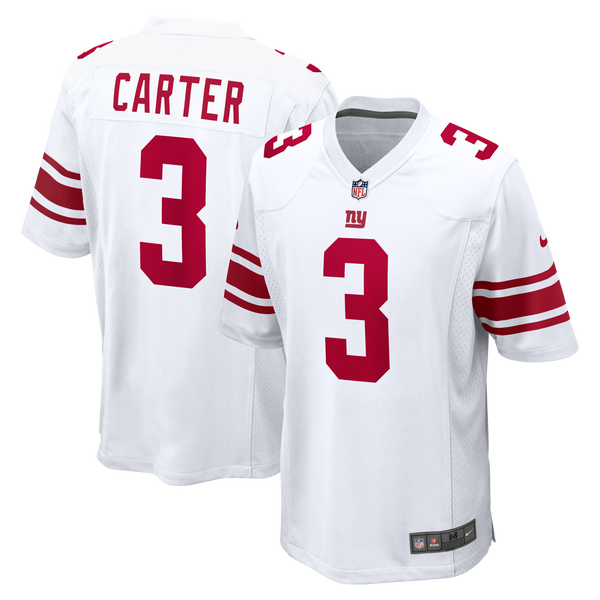 New York Giants Abdul Carter White Game Jersey