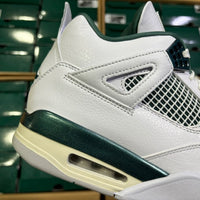 Low Top Sneakers, White Green Colorway, Lace Up Design, Casual Gift for Sneaker Fans