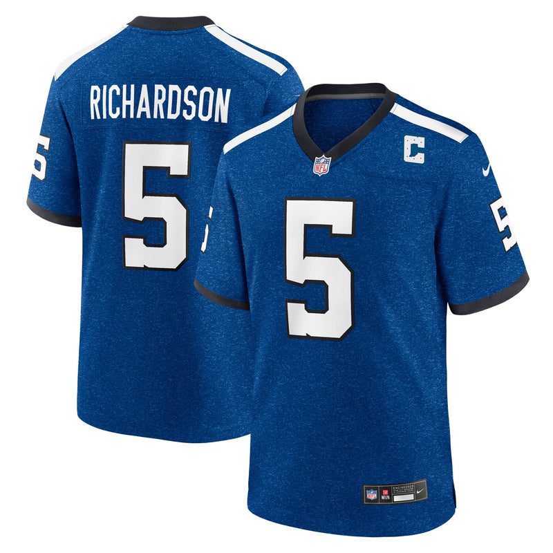 Indianapolis Colts Anthony Richardson Royal Indiana Nights Alternate Game Jersey
