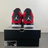 Mid Top Sneakers, Red Colorway, Lace Up Design, Casual Gift for Sneaker Fans