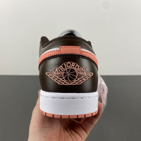 Low Top Sneakers, White Black Orange Colorway, Lace Up Design, Casual Gift for Sneaker Fans