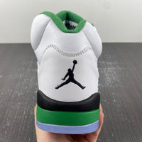 Sneakers, White Green Colorway, Leather Footwear, Lace Up Design, Casual Gift for Sneaker Fans
