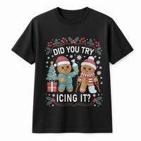 Gingerbread Icing Pun Tee, Physical Therapy Christmas T-Shirt, Humorous PT Holiday Shirt, Physical Therapist Christmas Shirt, PTA Xmas Present