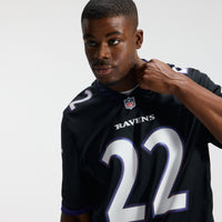 Baltimore Ravens Derrick Henry Black Alternate Game Jersey