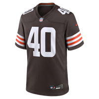 Cleveland Browns Nathaniel Watson Brown Team Game Jersey