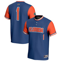 #1 Florida Gators Lightweight Softball Jersey - Royal