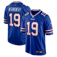 Buffalo Bills Mitch Wishnowsky Royal Team Game Jersey