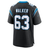 Carolina Panthers Rasheed Walker Black Team Game Jersey