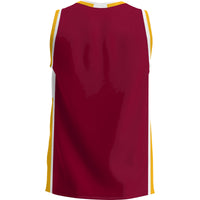 ULM Warhawks Lightweight Basketball Jersey - Maroon