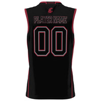 Washington State Cougars NIL Pick-A-Player Basketball Jersey - Black