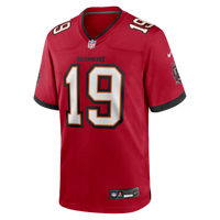 Tampa Bay Buccaneers Keyshawn Johnson Red Game Retired Player Jersey