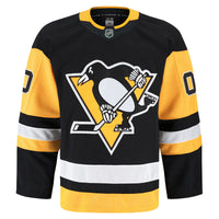 Pittsburgh Penguins Black Home Authentic Pro Custom Jersey