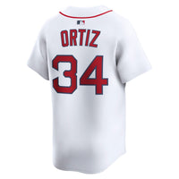 Boston Red Sox David Ortiz White Home Limited Jersey