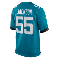 Jacksonville Jaguars Dequan Jackson Teal Game Jersey